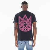 CULT OF INDIVIDUALITY "Pinstripe Logo" Tee at Gravity NYC